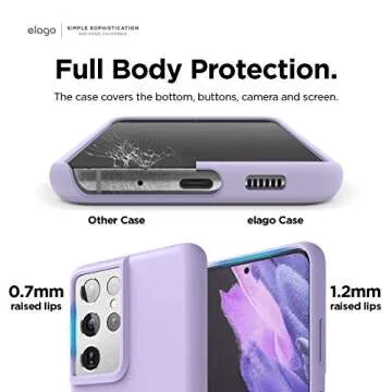 elago Silicone Case for Galaxy S21 Ultra - Premium Protection