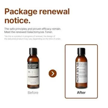 SOME BY MI Galactomyces Pure Vitamin C Glow Toner - 6.76Oz, 200ml - Korean Daily Vitamin C Face Tone...