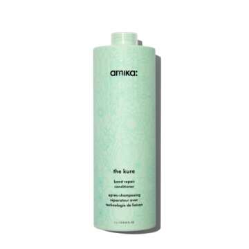 amika kure bond repair shampoo and conditioner, 1000ml