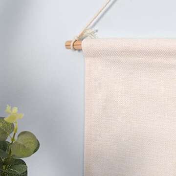 Inspirational Kids Wall Hanging Banner for Positive Vibes