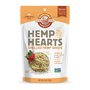 Hemp Seeds 8oz Pack of 2 Protein Omega 3 6 Vegan Keto