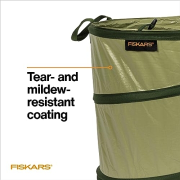 Fiskars Kangaroo Garden Bag: 30-Gallon Collapsible Bag