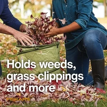 Fiskars Kangaroo Garden Bag: 30-Gallon Collapsible Bag