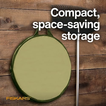 Fiskars Kangaroo Garden Bag: 30-Gallon Collapsible Bag