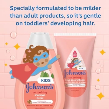 Johnson's Kids Curl Defining Leave-In Conditioner 6.8oz