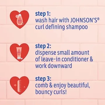 Johnson's Kids Curl Defining Leave-In Conditioner 6.8oz