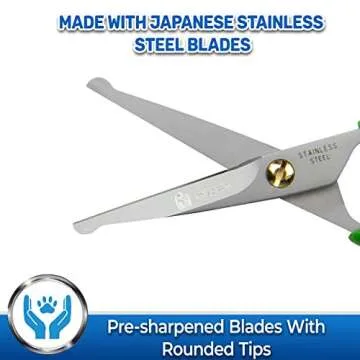 Pet Magasin Stainless Steel Grooming Scissors Set - Safe & Sharp