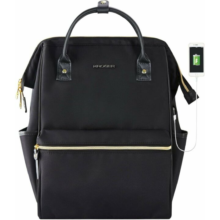 KROSER 15.6 Inch Stylish Laptop Backpack with USB