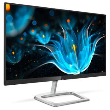 Philips 276E9QDSB 27" Frameless Monitor, Full HD IPS, 124% sRGB, FreeSync 75Hz, VESA, 4Yr Advance Replacement Warranty