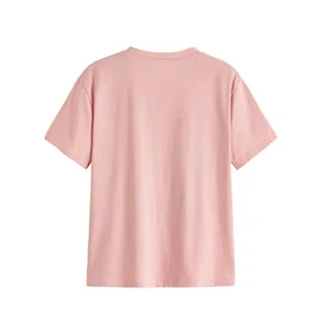 SheIn Women's Summer Tropical Graphic T-Shirt for Casual Style