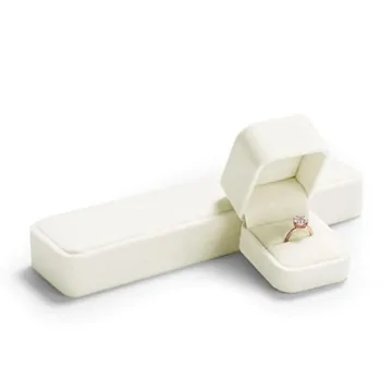 Oirlv Velvet Ring Box - Elegant Gift Case for Rings