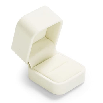Oirlv Velvet Ring Box - Elegant Gift Case for Rings