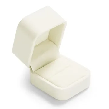 Oirlv Velvet Ring Box - Elegant Gift Case for Rings