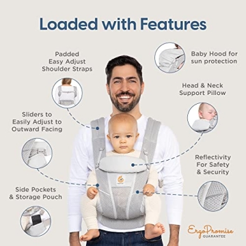 Ergobaby Omni Breeze Carrier for Ultimate Comfort & Support