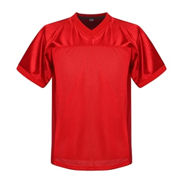 MESOSPERO Youth Blank Football Jerseys S-XL in Multiple Colors