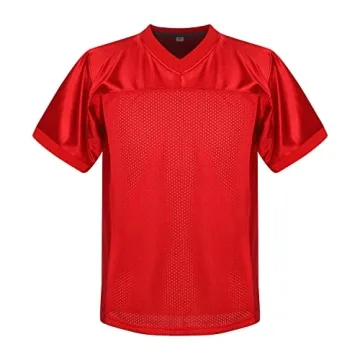 MESOSPERO Youth Blank Football Jerseys S-XL in Multiple Colors