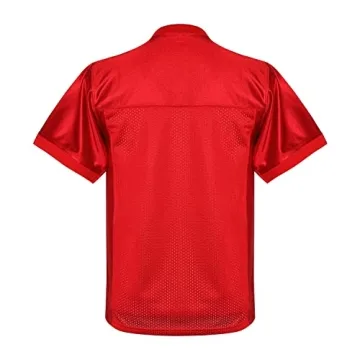 MESOSPERO Youth Blank Football Jerseys S-XL in Multiple Colors