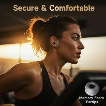 Wireless Earbuds with Superior Sound & 35-Hour Battery