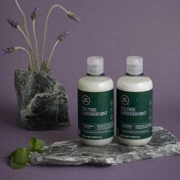 Tea Tree Lavender Mint Moisturizing Conditioner, Hydrates + Soothes, For Coarse + Dry Hair, 33.8 fl. oz.