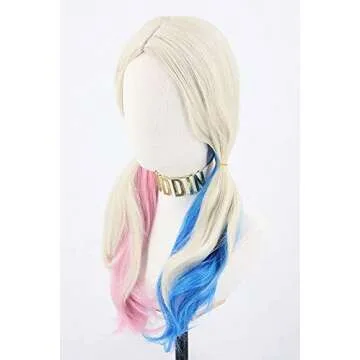 Topcosplay Curly Wig for Halloween Cosplay Costume