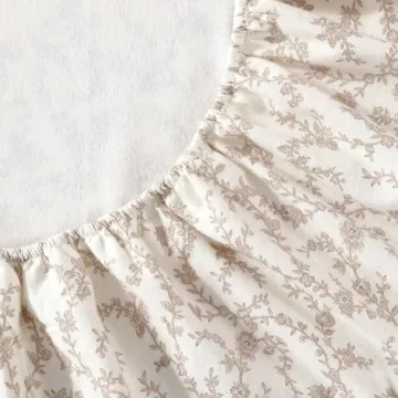 Luxurious Laura Ashley Flannel Queen Sheet Set