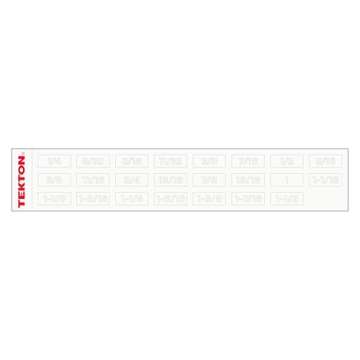 TEKTON 11-Piece Angle Head Wrench Set - USA Made