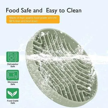 Anipaw Slow Feeder Dog Bowls Silicone Maze Food Bowl Feeders Pet Puzzle Lick Mat to Slow Down Eating for Medium Small Breed Size Dogs