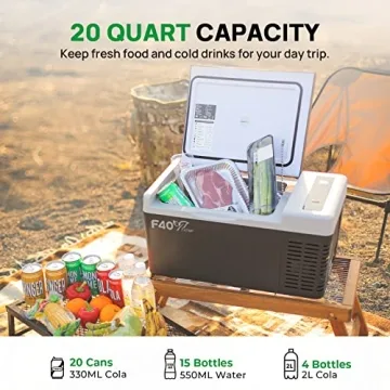 F40C4TMP Portable Freezer with Insulated Bag for Travel