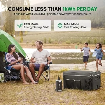 F40C4TMP Portable Freezer with Insulated Bag for Travel