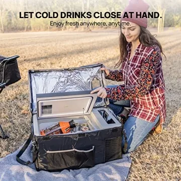 F40C4TMP Portable Freezer with Insulated Bag for Travel