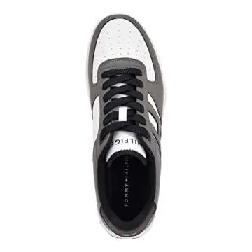 Tommy Hilfiger Men's Talto Sneaker - Stylish Comfort in Grey/White
