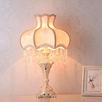 Art Deco Cottage Table Light – Elegant Mid-Century Lamp