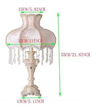 Art Deco Cottage Table Light – Elegant Mid-Century Lamp