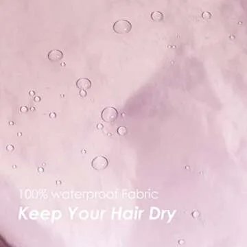 Auban Extra Large Shower Cap for Long Thick Hair