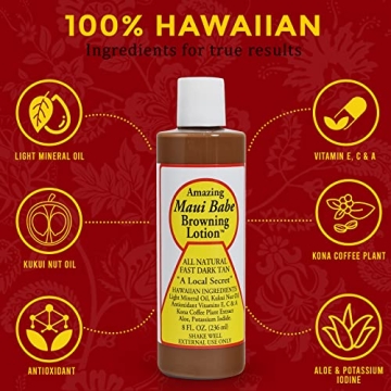 Maui Babe Browning Lotion for Natural Sun-kissed Glow