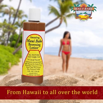 Maui Babe Browning Lotion for Natural Sun-kissed Glow