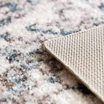 Maples Rugs Vintage Non-Slip Runner Rug for Entryway