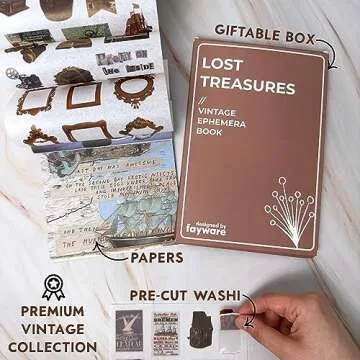 Vintage Washi Stickers & Scrapbook Papers - FAYWARE