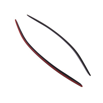 Tuningpros WD2-737 Dark Smoke Window Visor Set for 2013-2016 Scion FR-S - Easy Installation, All-Wea...