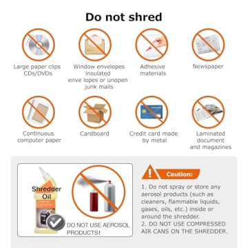 Bonsaii 12-Sheet Heavy Duty Shredder for Home Office