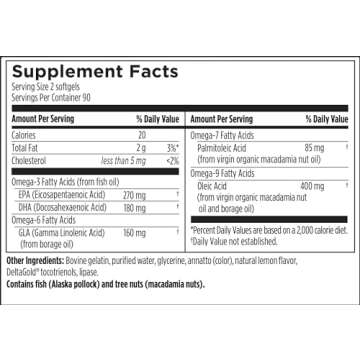 OmegAvail Synergy Omega Complex - Ultimate Fatty Acids