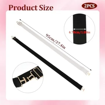 Equestrian Belts for Women – 2 Pack Elastic Horse Gear