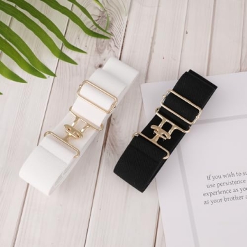 Equestrian Belts for Women – 2 Pack Elastic Horse Gear