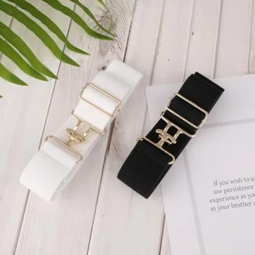 Equestrian Belts for Women – 2 Pack Elastic Horse Gear