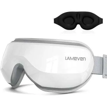 LAMEVEN Eye Massager for Relaxation and Sleep