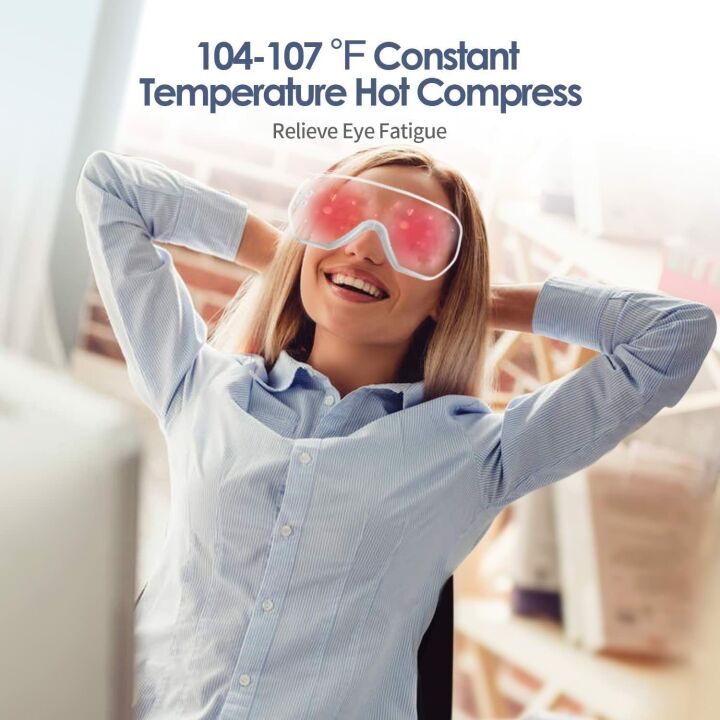 LAMEVEN Eye Massager for Relaxation and Sleep