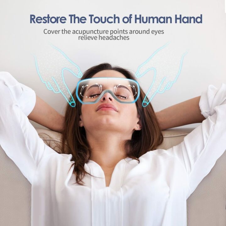 LAMEVEN Eye Massager for Relaxation and Sleep