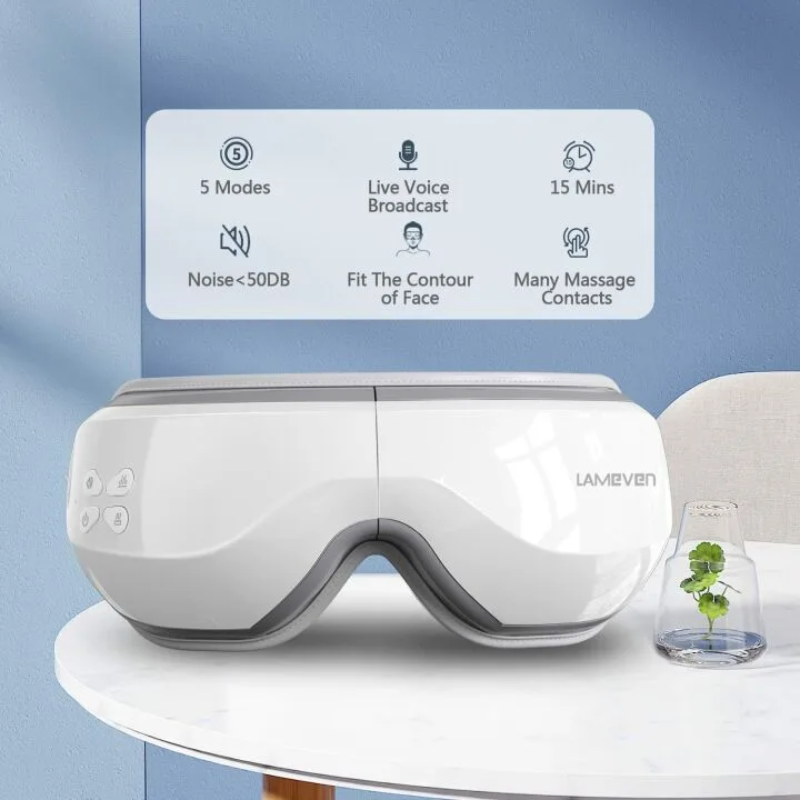 LAMEVEN Eye Massager for Relaxation and Sleep