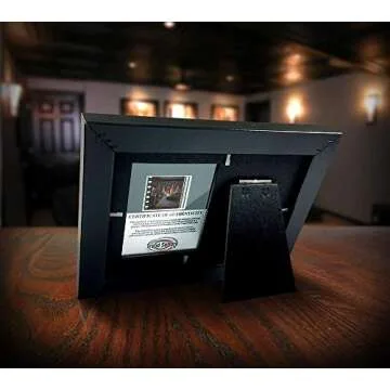 FILMCELLS Trend Setters – IT – Pennywise the Dancing Clown and the Losers Club 7” x 5” MiniCell Desktop Presentation – Featuring 35 mm Film Clip with Easel Stand