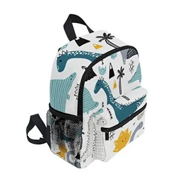 Cute Toddler Dino Backpack for Preschool and Travel